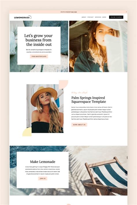 Squarespace Templates For Coaches